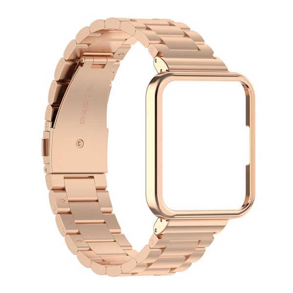 Metallbandfodral Kompatibelt med Xiaomi Redmi Watch2 Lite Internationell Version Metallrem med Skyddsfodral