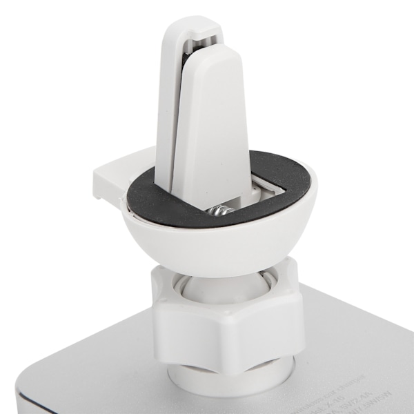 15W Kvadratisk Magnetisk Sug Trådløs Lader Bil Mobiltelefon Holder Hurtiglading Hvit