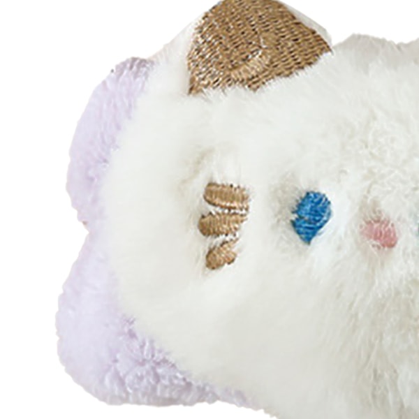2 st tvättlappar för ansiktet, absorberande mikrofiber handledsband, förhindrar att vätskor spills ner på armen, lila katt