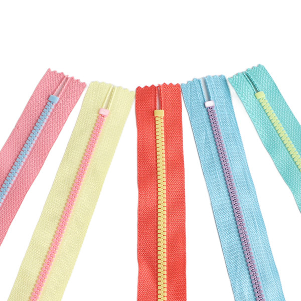 10 stk lukkede håndlagde glidelåser 30 cm lengde fargerike DIY glidelåser for veske klær