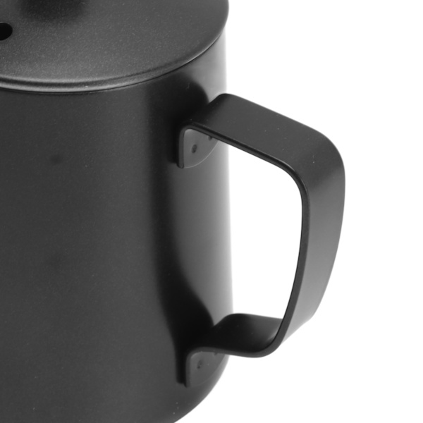 Häll över kaffekanna Lång smal pip 304 Rostfritt stål Gåshals Häll över handdropp Te Kaffe Kanna