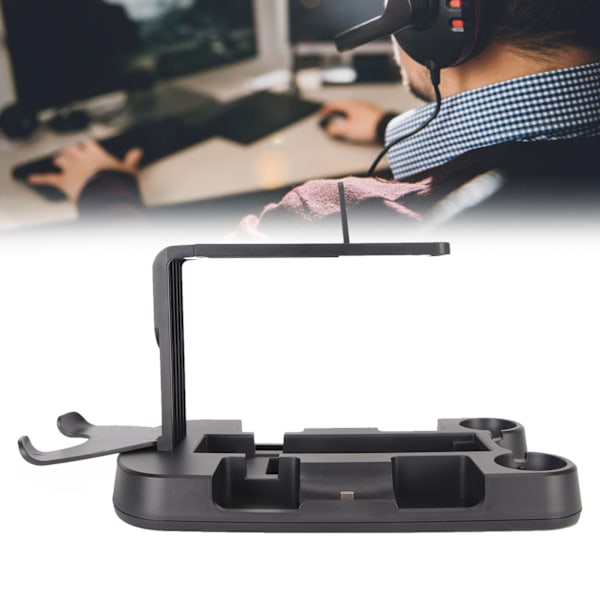 Vertikalt Laddningsställ Laddningsdisplay VR Laddningsställ för PS4 för PS4 Pro för PS4 Slim för PS5 Svart