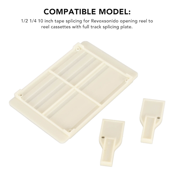 1/4 10 tum tejp skarvning set ABS kassett tejp skarvning set med skarvning tejp för Revoxsonido 1/4 1/2 tum tejp