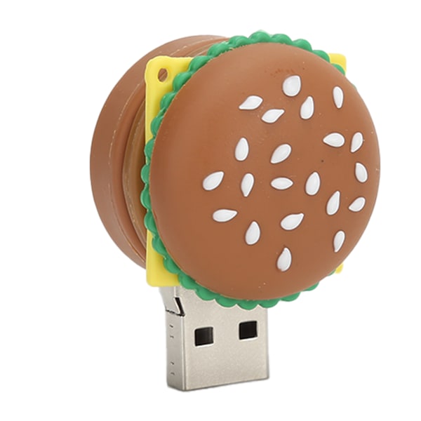 USB 2.0 Flash Drive Hamburger Form Memory Stick 3D Tegneserie Design Sød til Notebook Tablet