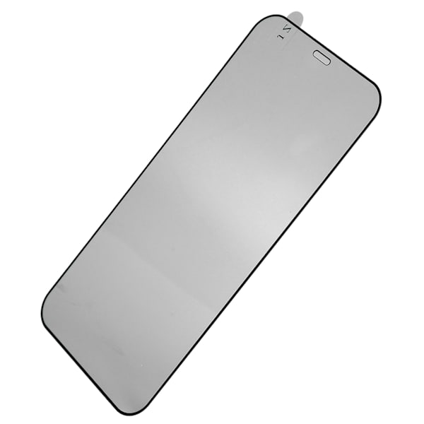 Hærdet glas skærmbeskytter til iPhone 12/12 Pro - Fuld skærm - Høj definition - Sort