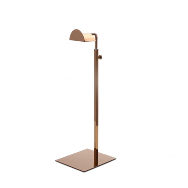 Håndtaske Display Stativ Rustfrit Stål Højdejusterbar Enkelt Krog Pung Metal Holder Stativ Type 2