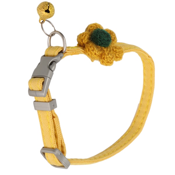 Safety First Halsband för Husdjur, Söta Katthalsband med Blomma & Mjukt Lättviktsmaterial för Brytsäkerhet