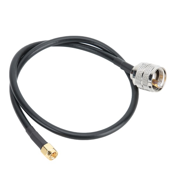 Kopparkärna SMA hane till UHF PL259 hane adapterkabel med flexibel UV-skydd FR PVC-ytterhölje