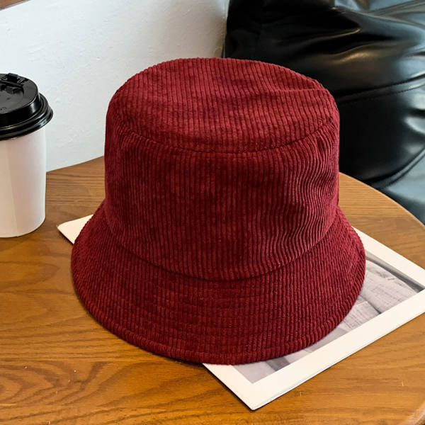Spandau Hat Vintervarm Fiskerhat Claret