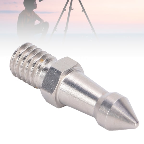3/8 tuuman ruostumattomasta teräksestä valmistetut piikkien jalat kameran jalustan piikit Monopod-jalustan korvaamiseen
