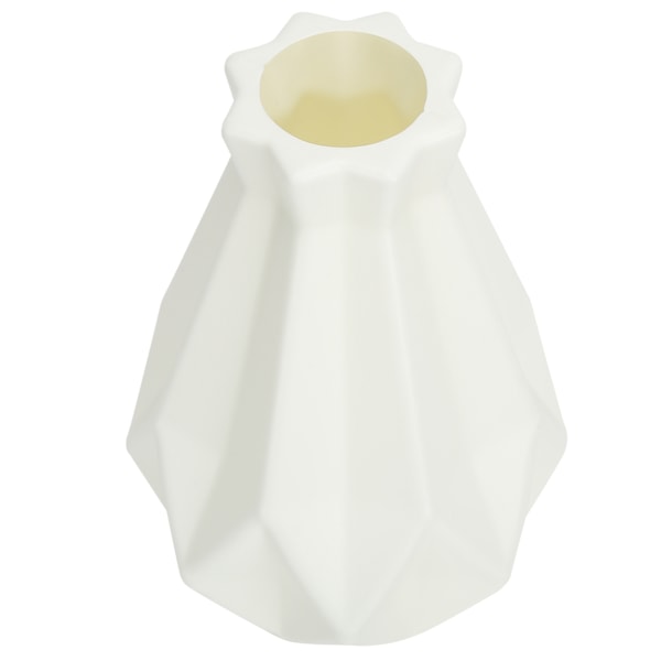 Blomvas Geometrisk Minimalistisk Stil Keramisk Look Plast Vas för Vardagsrumsbord