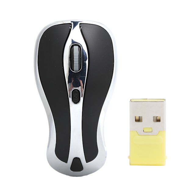 Trådløs mus 6D gyroskop 2.4G USB-mottaker Set-Top Box-mus Støtte CPI-justering
