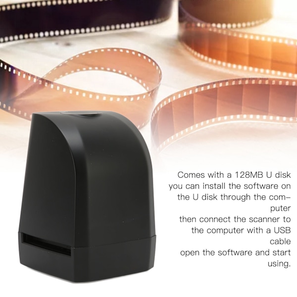 135mm 35mm Film Negatives Slides Scanner 8MP CMOS Sensor Portable for Windows XP Vista 7 8 10