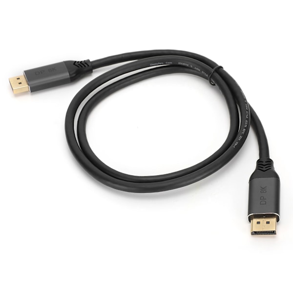 DisplayPort til DisplayPort-kabel 1.4 8K 240Hz lyd-videokabel 1M til pc-tv