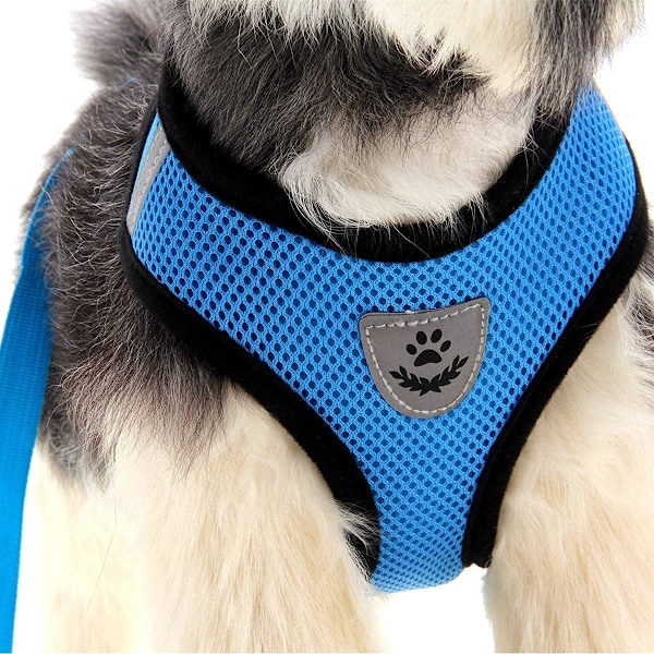 Justerbara Mjuka Mesh Husdjurstillbehör, Hundsele Väst Med Reflexdesign, Tanktoppar För Små Hundar, Lättviktig Kattbröstsele, Andningsbart Mesh