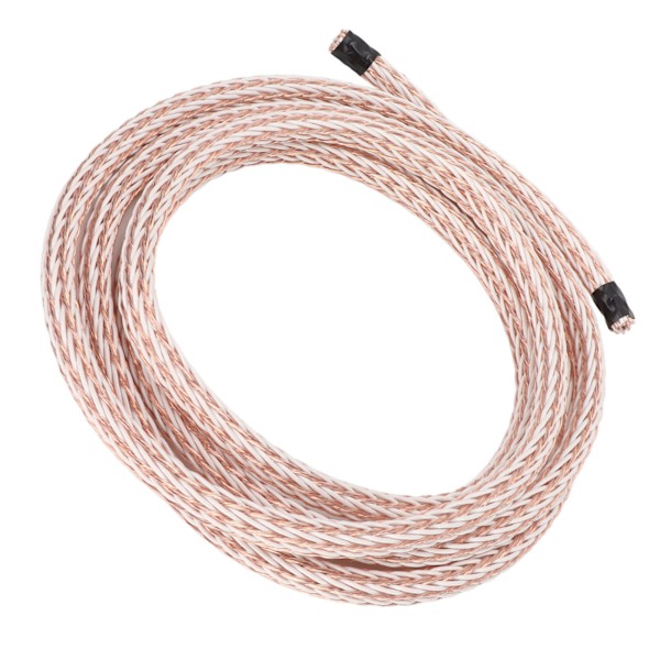 12TC RCA-kabel 24 Core HiFi OCC kobber RCA-interconnectkabel til lyd- og billedudstyr 2,5 m / 8,2 fod