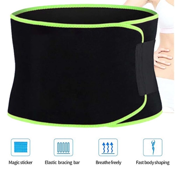 Waist Trimmer Neoprene Waist Trainer Slimming Belt for Weight