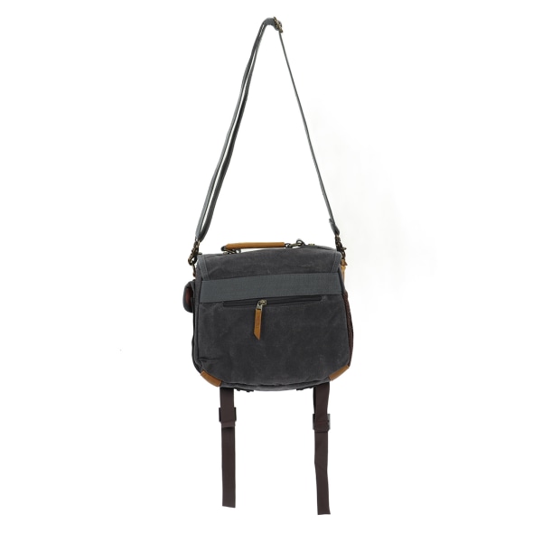 Kangaskamera olkalaukut Vintage Casual Large Space SLR DSLR Canvas Camera Case valokuvaukseen matkustaminen