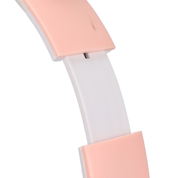 Glowing Cat Ears Bluetooth Hörlurar Bass Fällbar Trådlös Huvudbonad Andningslampa Headset