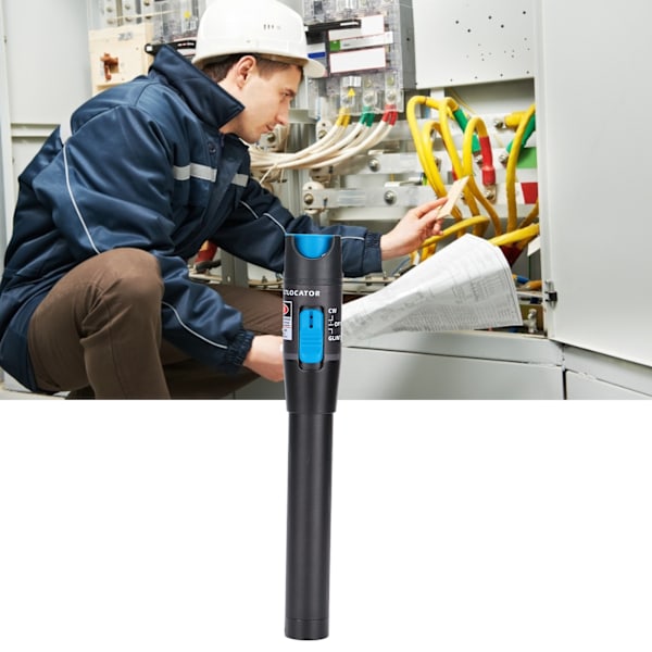 Elektrisk testpenna optisk fiber 1mW 5KM röd ljus visuellt fel detektor lokaliserare med keramisk kärna för CATV Telecom