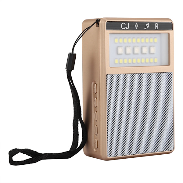 Kannettava USB LED Bluetooth-kaiutinvalo ulkokäyttöön, minikokoinen Wi