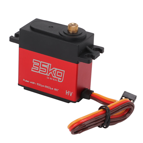 Digital Servo för Robotledsaktiviteter, Högt Vridmoment Full Metallväxel Servo för RC-Modeller med PWM-Styrsystem (1-pack)
