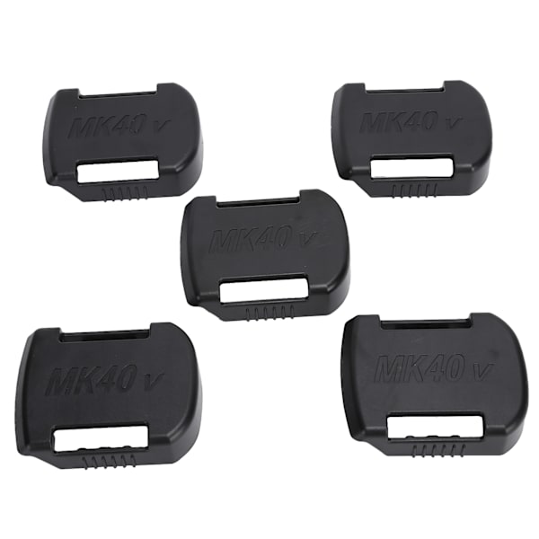 5 stk. Lithium Batteriholder ABS LiIon Batteri Montering Opbevaringsslot til Makita 40V