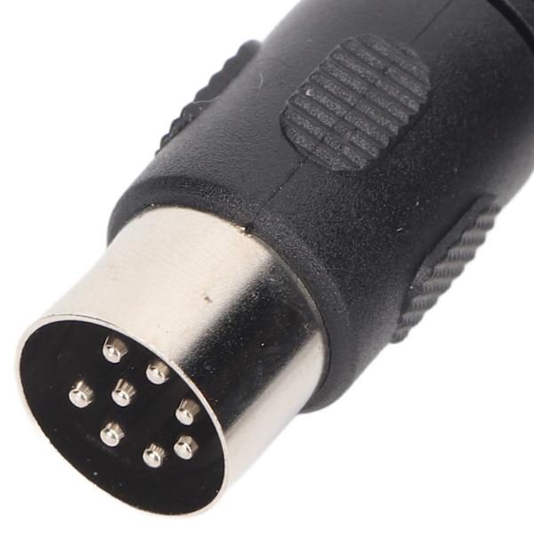 8-polet DIN til 2 RCA Adapterkabel 8-polet Han til 2 Hun RCA Kabel til Lydinstrumentudstyr 1,5 m / 1,5 m