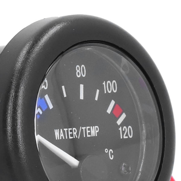 Marine Vandtemperaturmåler 40‑120℃ LED-baggrundsbelysning med alarmsensorindikatorlys 12V