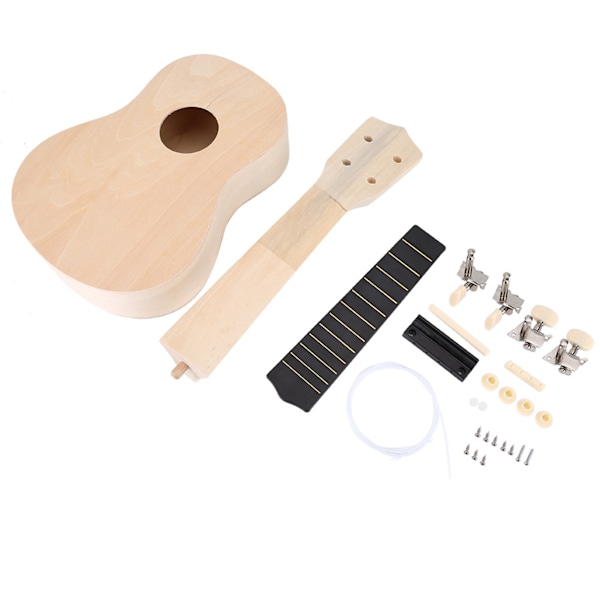 Lag ditt eget 21'' Hawaii Ukulele Kit Barn DIY Leker Montering Sett