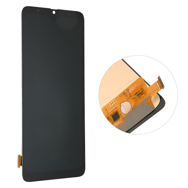 Telefon Digitizer Touch Screen Montering Organisk Lysdiode Telefon Touch Display Montering for Samsung A70