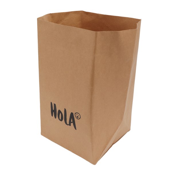 Paper Bag Water Washing Large Capacity Grocery Storage Kraft Paper Bag for Home Kitchen