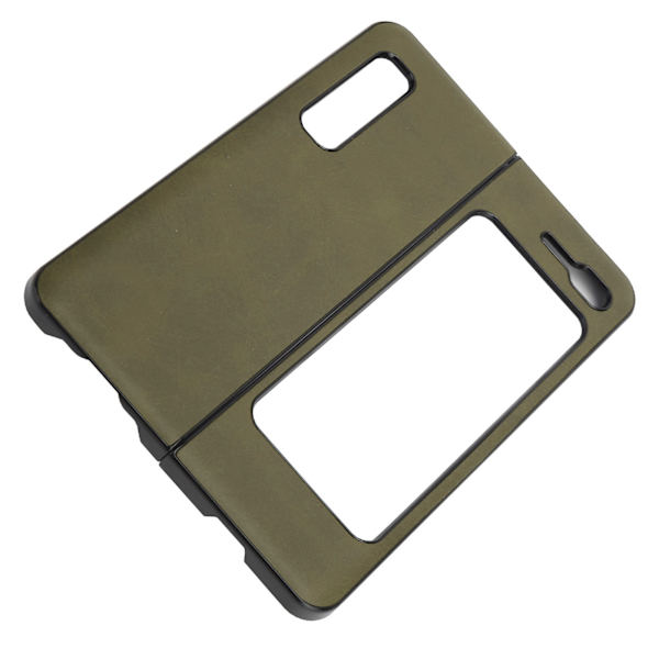 Mobilskal Stötsäkert Telefon Läderfodral Skal för Samsung Galaxy Z Fold 1 / W20Grön