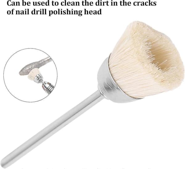 GETIT Manicure- og pedicurestøvfjernelsesbørster