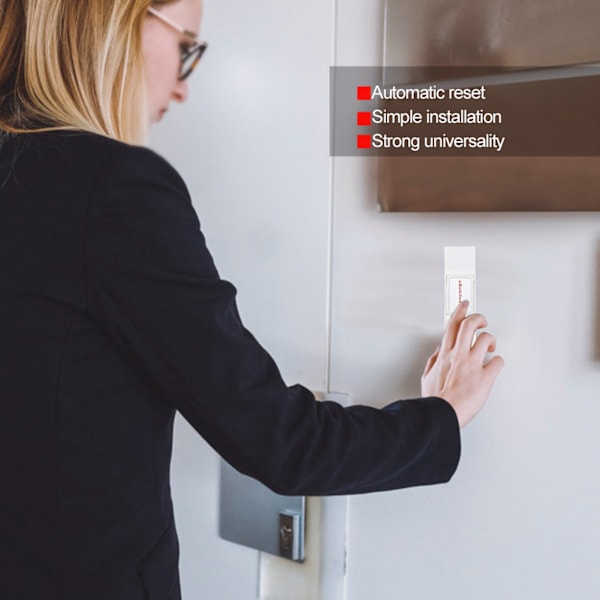 Dør nødstopknap Tryk for at forlade knap NO NC-kontakt 24V DC 300mA til adgangskontrolsystem