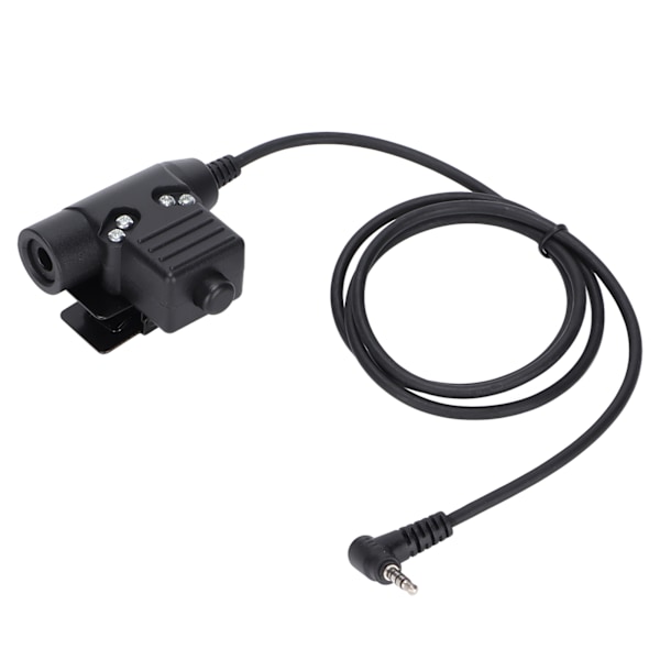 U94 PTT Headset System Adapter PU Træktråd Headset Militær Adapter til Yaese VX‑3R