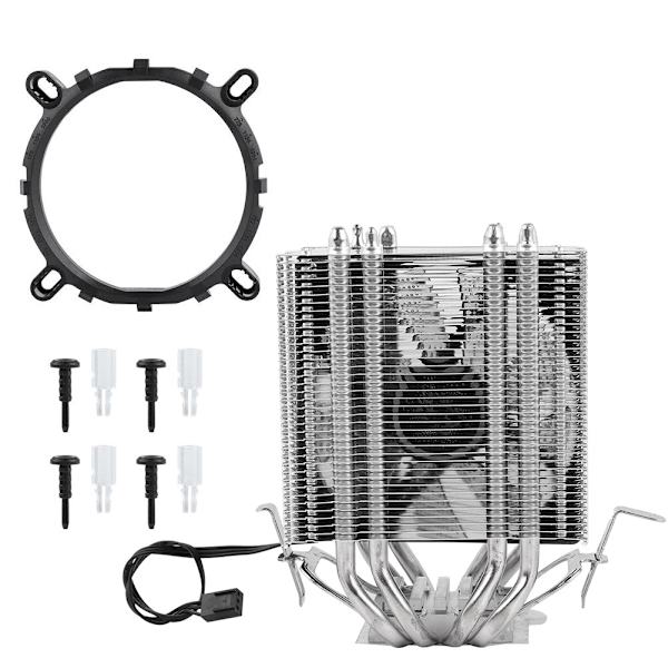 4 Varmerør CPU-blæser Radiator Køler Varmeafleder Til Intel LGA AMD 1366 1155 775