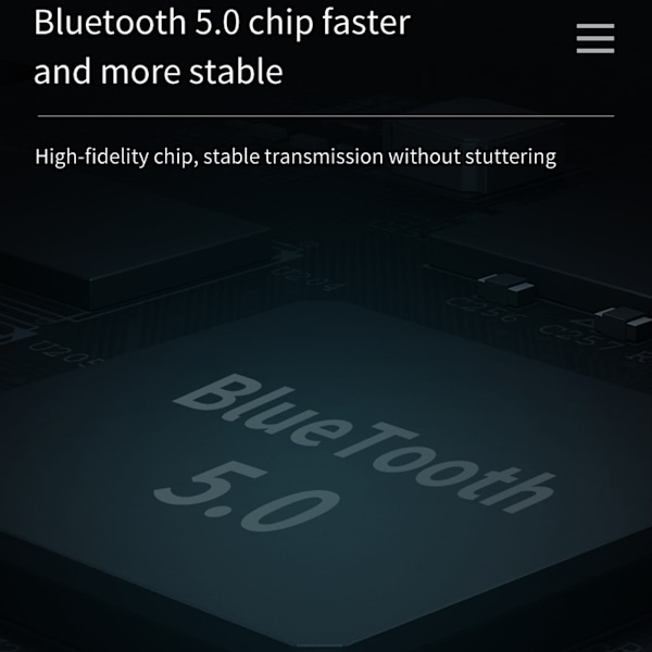 USB Bluetooth-sender og -mottaker 2 i 1 trådløs 5.0-adapter med LCD-skjerm 3,5 mm AUX-stereo for PC, TV, bil, hodetelefoner
