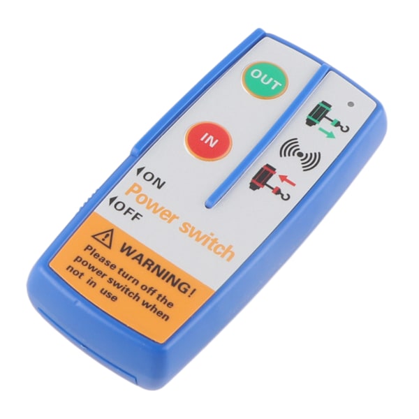 12V vinsj trådløs fjernkontrollsett 434MHz 50ft lang rekkevidde med indikatorlys for lastebil ATV