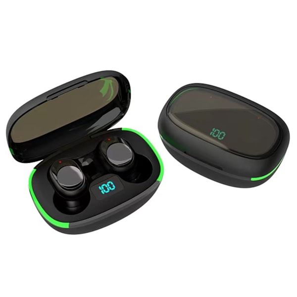 Bluetooth-ørepropper Stilige Multifunksjonelle HiFi Stereo Lyd IPX4 Vanntette Trådløse Sportsøretelefoner for Sport Daglig Bruk