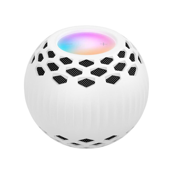 Silikon skyddande fodral kompatibel med Homepod Mini Smart Bluetooth-högtalare skyddande fodral dammtät droppsäker fodral skal