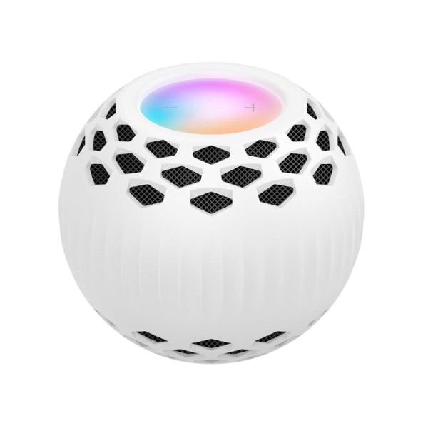 Silikonebeskyttende cover kompatibel med Homepod Mini Smart Bluetooth-højttaler beskyttende etui støvtæt faldsikkert cover