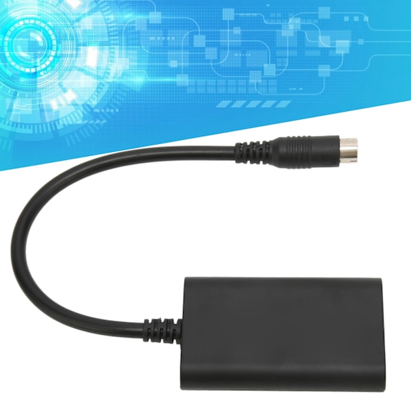 HD Multimedia Interface Konverter 1080P 4:3 16:9 Aspektforhold Plug and Play Spilkonsol Upscaler til Sega Saturn
