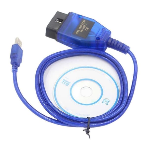 GETIT VAG409 OBD2 USB KKL COM 409.1 Kkl OBD2 USB Diagnostisk Kabel Scanner Scan Værktøj Interface Diagnostisk Kabel