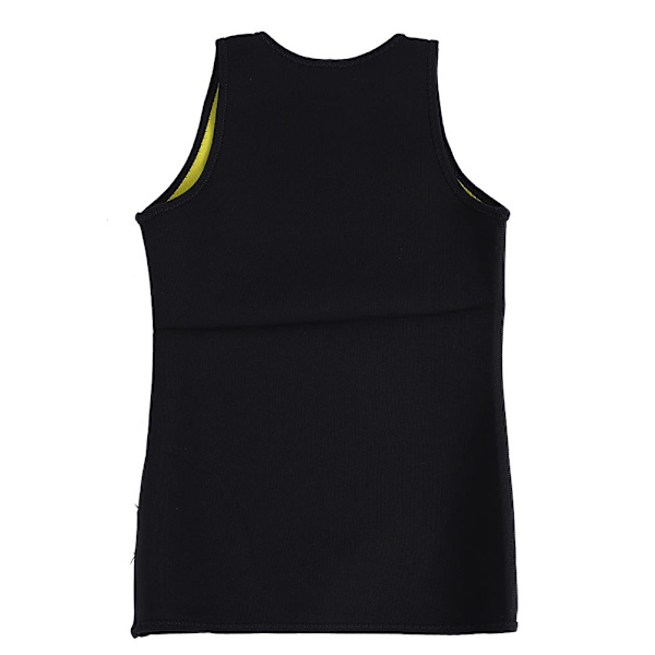 Neopren Sved Sauna Body Shaper Kvinder Slankende Vest Thermo Taljetræner Korset(L)