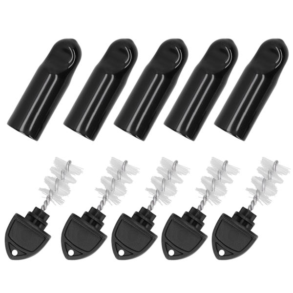 5 st öltappborste 5 st utkast öl kran lock set tillbehör för hem bar användning
