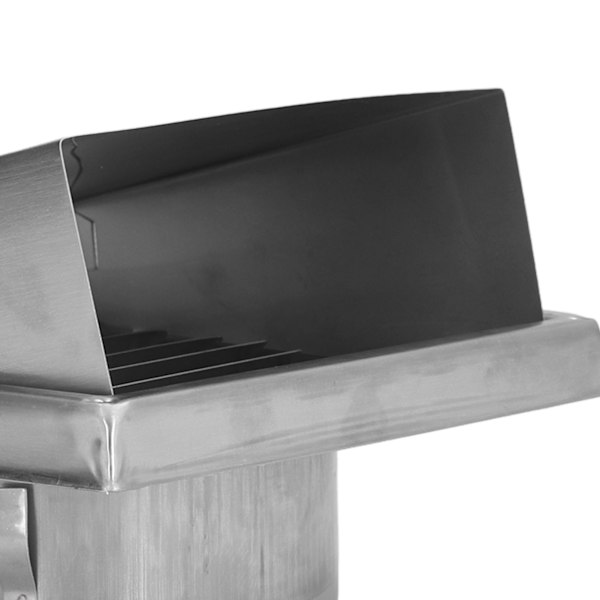 Gavelväggventil: 304 Rostfritt Stål Galvaniserat Stål Ventilationsgaller Med Justerbart Luftflöde För Optimal Ventilationskontroll