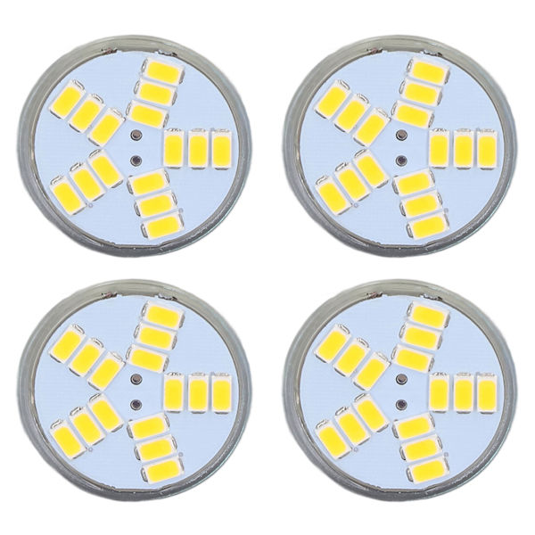 4 st MR11 LED-lampa 5W 500lm Lamputbyte med 15 pärlor Doubl