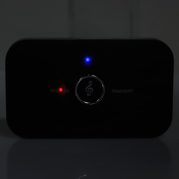 2 i 1 Bluetooth 5.0 sändare mottagare trådlös A2DP ljudadapter extra 3,5 mm spelare