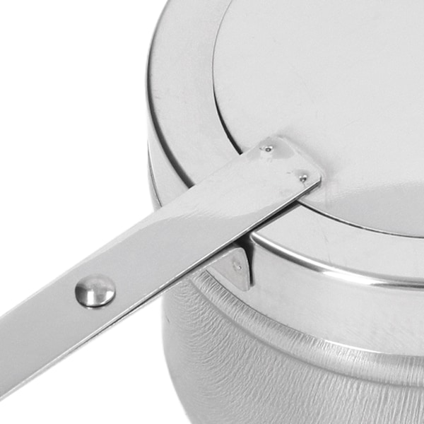 Buffévärmelösningar, Bränslehållare i rostfritt stål för cateringutrustning, Chafing Dish-tillbehör med säkerhetstäckta Sterno-hållare, Portabla